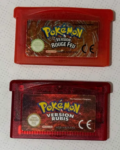 Pokemon Advance cartridges